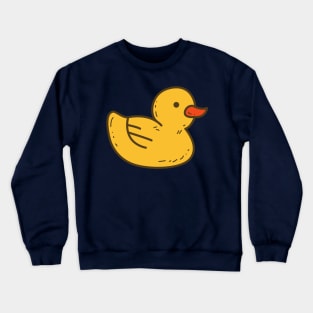 Illustrated Yellow Rubber Ducky Crewneck Sweatshirt
